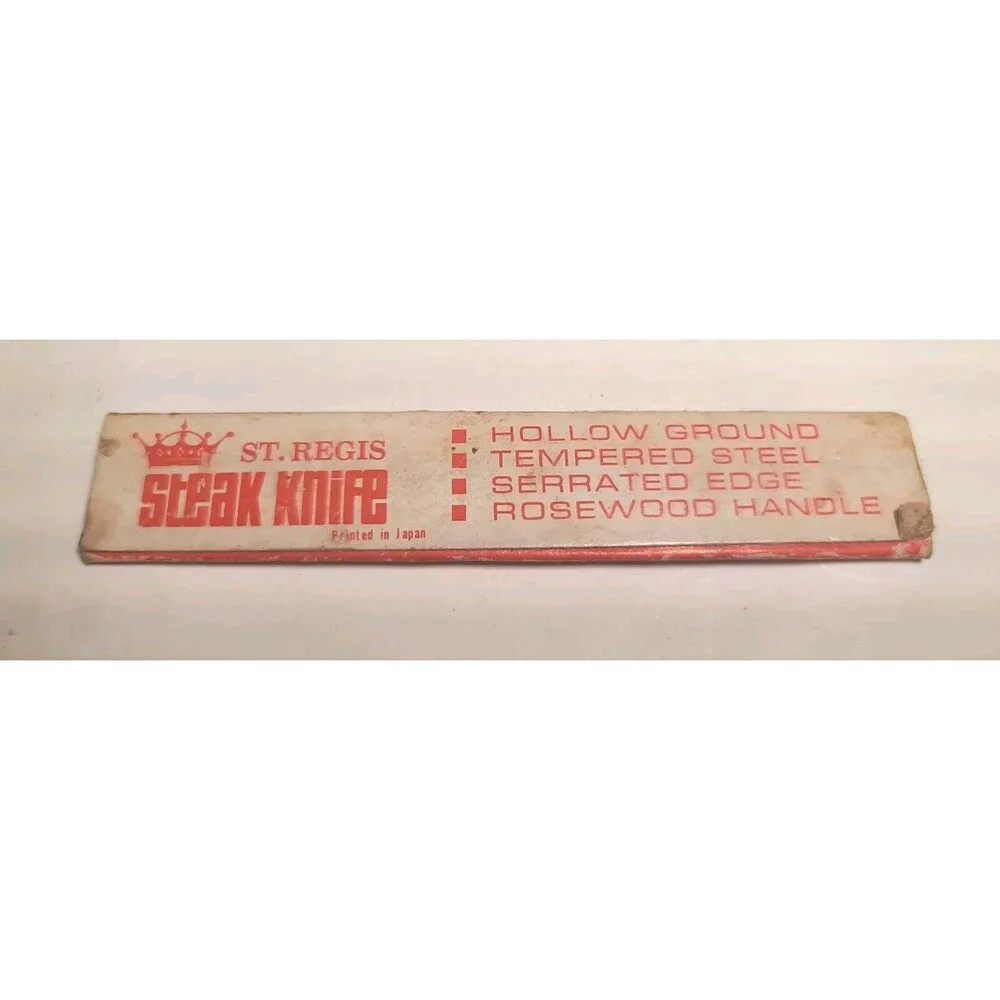 NOS NEW Vintage St. Regis Steak Knife Made In Japan 7 1/4